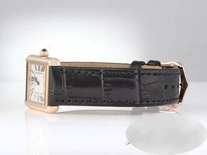 Thumbnail von Cartier Tank Solo stainless steel rose gold 750 2017 W5200024 steel gold women's steel 18kt rose gold