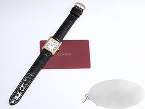 Thumbnail von Cartier Tank Solo stainless steel rose gold 750 2017 W5200024 steel gold women's steel 18kt rose gold