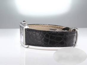Thumbnail von Cartier Tank Solo Small Model W5200005 2017 Stainless Steel Leather Strap Steel
