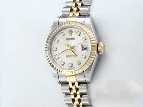Thumbnail von Rolex Lady-Datejust Edelstahl Gelbgold 750 Diamanten Automatik Stainless Steel 18kt Yellow Gold Stahl Jubilé-band Chronometer Oyster