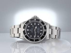 Thumbnail von Rolex Submariner (No Date) 14060 M stainless steel 2010 Rehaut 4 Line Dial Automatic Steel Stainless Steel Oyster bracelet Chronometer Black Dial