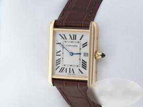 Thumbnail von Cartier Tank Louis Cartier Large Model Yellow Gold 750 2011 W1529756 18kt Yellow Gold Ladies and Gentlemen