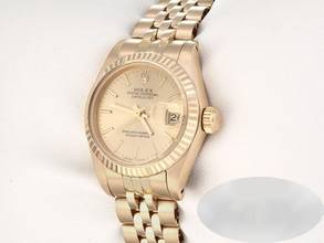 Thumbnail von Rolex Lady-Datejust Gelbgold 750 Automatik 18kt Yellow Gold Damen Damenuhr Jubilé-band Chronometer Oyster