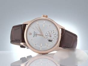 Thumbnail von Rolex Cellini Dual Time 50525 2015 Lc100 Rosegold 750 Automatik 18kt Rose Gold