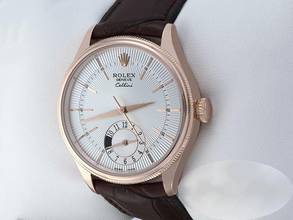 Thumbnail von Rolex Cellini Dual Time 50525 2015 Lc100 Rosegold 750 Automatik 18kt Rose Gold
