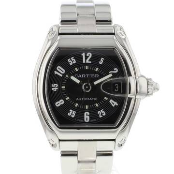  Cartier Roadster LM Black Arab Dial 