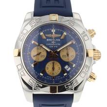 Thumbnail von Breitling Chronomat 44 Gold/Steel Blue Dial