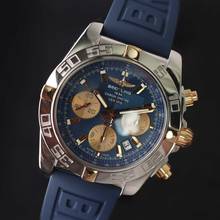 Thumbnail von Breitling Chronomat 44 Gold/Steel Blue Dial