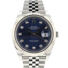 Thumbnail von Rolex Datejust 41 Jubilee Blue Diamond Dial
