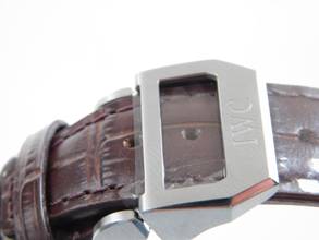 Thumbnail von IWC Portugieser Automatic 7 Days with papers, crocodile strap, and folding clasp 2013, top condition, 42 mm with original certificate