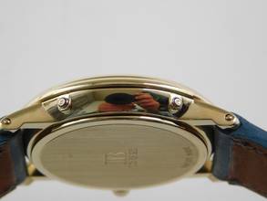 Thumbnail von Blancpain Villeret 18 Karat Gelbgold Triple Calendar Mondphase 34 mm mit original Schließe C 64 Kaliber F Piguet 64 Handaufzug Rarität