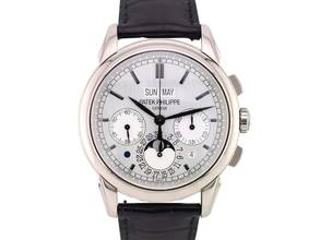 Thumbnail von Patek Philippe Perpetual Calendar Grand Complications 5270g-001 Perpetual Calendar Chronograph Grand White Gold Like New Full Set