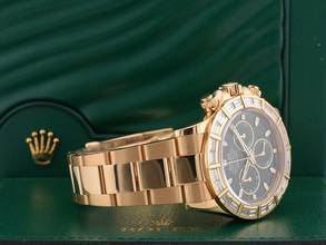 Thumbnail von Rolex Daytona Cosmograph Daytona 116568br Off Catalog John Mayer Green Dial Factory Diamond Bezel
