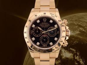 Rolex Daytona Cosmograph Daytona Black Diamond Dial Like New Full Set 2015 Ita