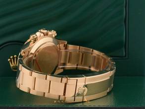 Thumbnail von Rolex Daytona Cosmograph Daytona Black Diamond Dial Like New Full Set 2015 Ita
