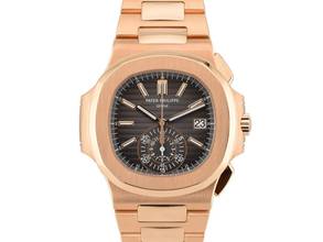 Thumbnail von Patek Philippe Nautilus 5980/1R - Like New Full Set Service Patek