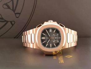 Thumbnail von Patek Philippe Nautilus 5980/1R - Like New Full Set Service Patek