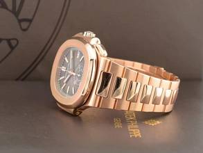 Thumbnail von Patek Philippe Nautilus 5980/1R - Like New Full Set Service Patek