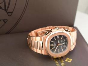 Thumbnail von Patek Philippe Nautilus 5980/1R - Like New Full Set Service Patek