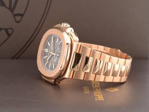 Thumbnail von Patek Philippe Nautilus 5980/1R - Like New Full Set Service Patek