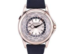 Thumbnail von Patek Philippe World Time Complicazioni World Time 5130g White Gold Silver Dial - Like New Full Set