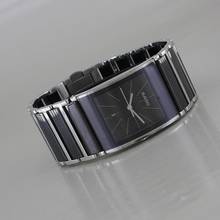 Rado Integral Diastar Integral Steel/HighTech Ceramic 27 x 40 mm Quartz with original box