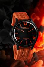 Thumbnail von U-Boat Darkmoon 44mm OR.IPB 9538 Case black PVD Super-Luminova orange Kautschukarmband orange Full Set neu