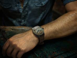 Thumbnail von U-Boat Men's Watch Darkmoon Unico 9600/A Bronze PVD Coating 46.5 mm Leather Strap aged and embossed Full Set new