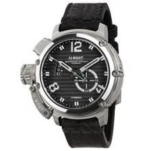 U-Boat Chimera Stainless Steel Nero Ref. 9605 46 mm Automatic Limited No. XX/300 Leather Strap Full Set New