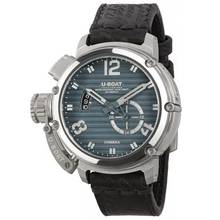 U-Boat Chimera 46mm Stainless Steel Blue Automatic Ref.: 9602 limited XXX/300 Steel/Leather strap Full Set new