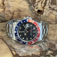 Thumbnail von Rolex GMT-Master GMT-Master Pepsi - MATTE DIAL Vintage - ca. 1984 - Ref. M16750 - Revi 2022 revi papers from 2022