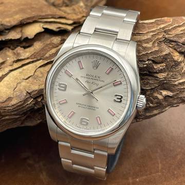  Rolex Oyster Perpetual Oyster Perpetual Air King Rosé Index - FULLSET 2013 EU - Ref. 114200 