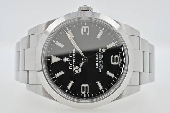  Rolex Explorer I Automatik 214270 Chromalight LC430 