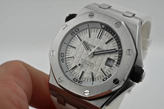 Thumbnail von Audemars Piguet Royal Oak Offshore Diver Silver Dial 15710ST.OO.A002CA.02