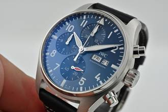 Thumbnail von IWC Pilot Watch Chronograph Pilot Chronograph IW388101 Blue Dial