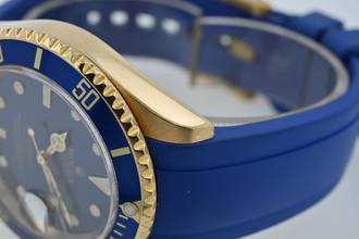 Thumbnail von Rolex Submariner Date 18k Yellow Gold 16618 F-Series Service 2018 Rubber B