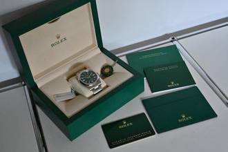 Thumbnail von Rolex Oyster Perpetual 41 Automatik 124300 Green Grün Verde