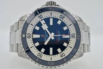 ブライトリング スーパーオーシャン 42 42mm ブルーダイヤル A17375E71C1S1