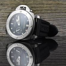 Thumbnail von Panerai Luminor Submersible 1950 3 Days Automatic Left-Hand MINT - Clous-de-Paris Dial - Titanium - PAM00569 - Full Set