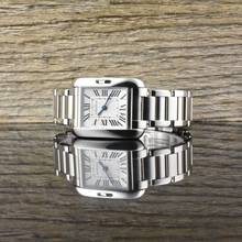 Thumbnail von Cartier Tank Anglaise 3485 - Quarz - Steel - Lady
