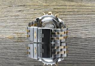 Thumbnail von Breitling Chronomat 44 Steel / Rose Gold - Black Dial - Full Set - Automatic