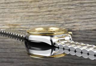 Thumbnail von Omega Speedmaster Date 39MM - Automatic - VINTAGE - Steel Gold