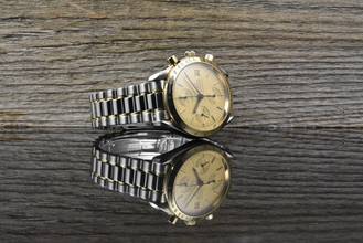 Thumbnail von Omega Speedmaster Date 39MM - Automatic - VINTAGE - Steel Gold
