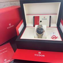 Thumbnail von Tudor Prince Date Day 76213 Black Dial - Stahl Gold - 36mm - Automatik