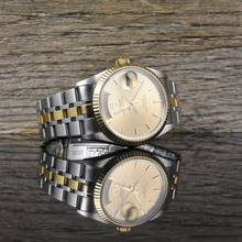 Thumbnail von Tudor Prince Date Day 76213 Gold Dial - unpoliert - 36MM - Stahl Gold - Automatik
