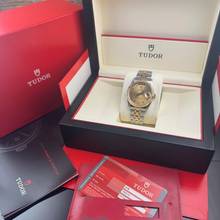 Thumbnail von Tudor Prince Date Day 76213 Gold Dial - unpoliert - 36MM - Stahl Gold - Automatik