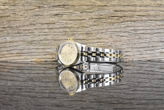 Thumbnail von Tudor Prince Date Princess Date 92413 - Roman Dial - Automatic - Stahl Gold