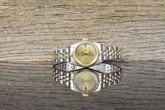 Tudor Prince Date Princess Date 92413 - ローマンダイヤル - 自動巻き - ステンレススチールゴールド