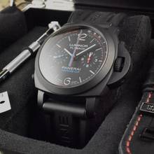 Thumbnail von Panerai Luminor 1950 3 Days Chrono Flyback America's Cup Oracle Team - Limited - Ceramic - Full Set