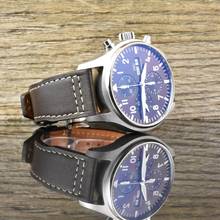 Thumbnail von IWC Pilot Watch Chronograph Pilot Chronograph Antoine de Saint Exupéry IW377713 - Brown Dial - 43MM - Automatic - Full Set